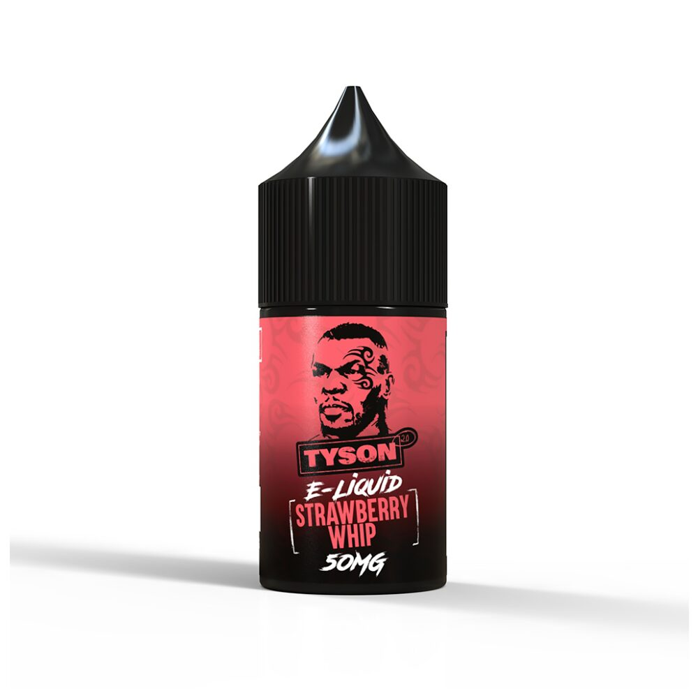 Strawberry Whip Tyson Salts 30mL 50mg bottle