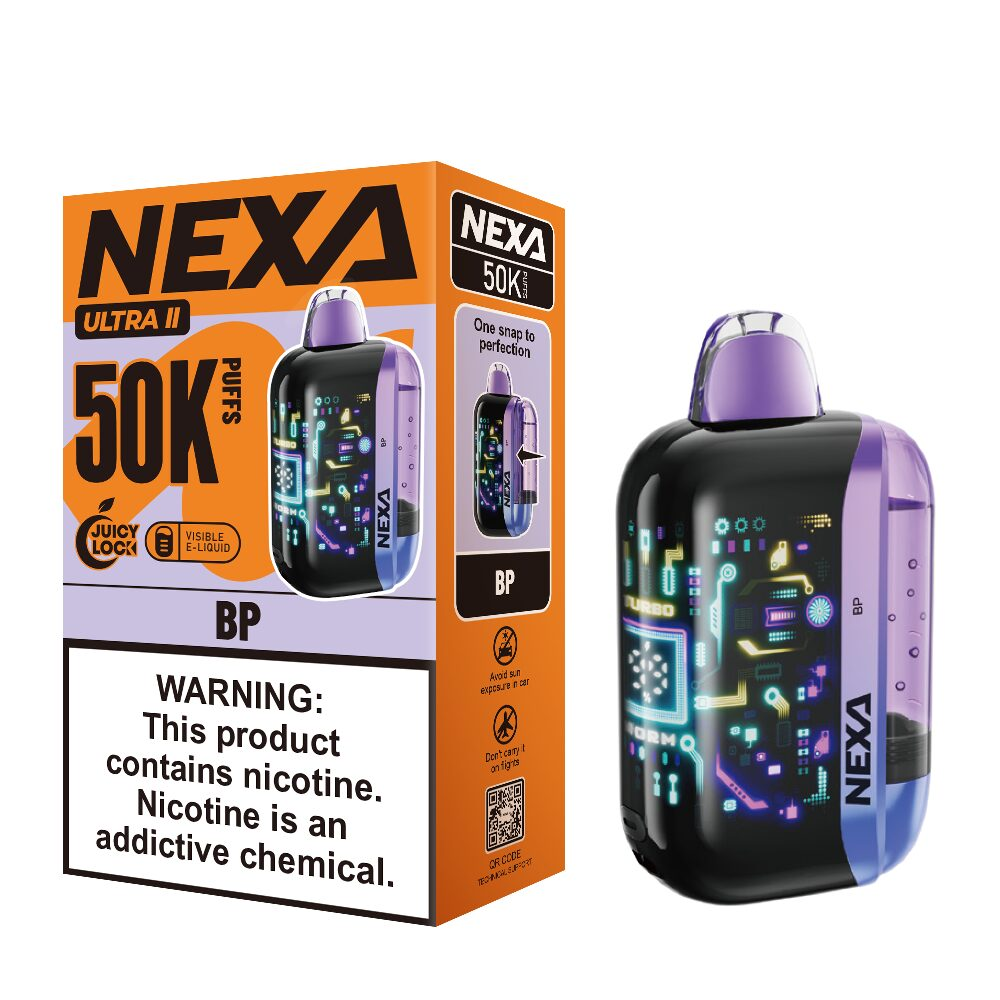 NEXA Ultra 2 Disposable BP with packaging