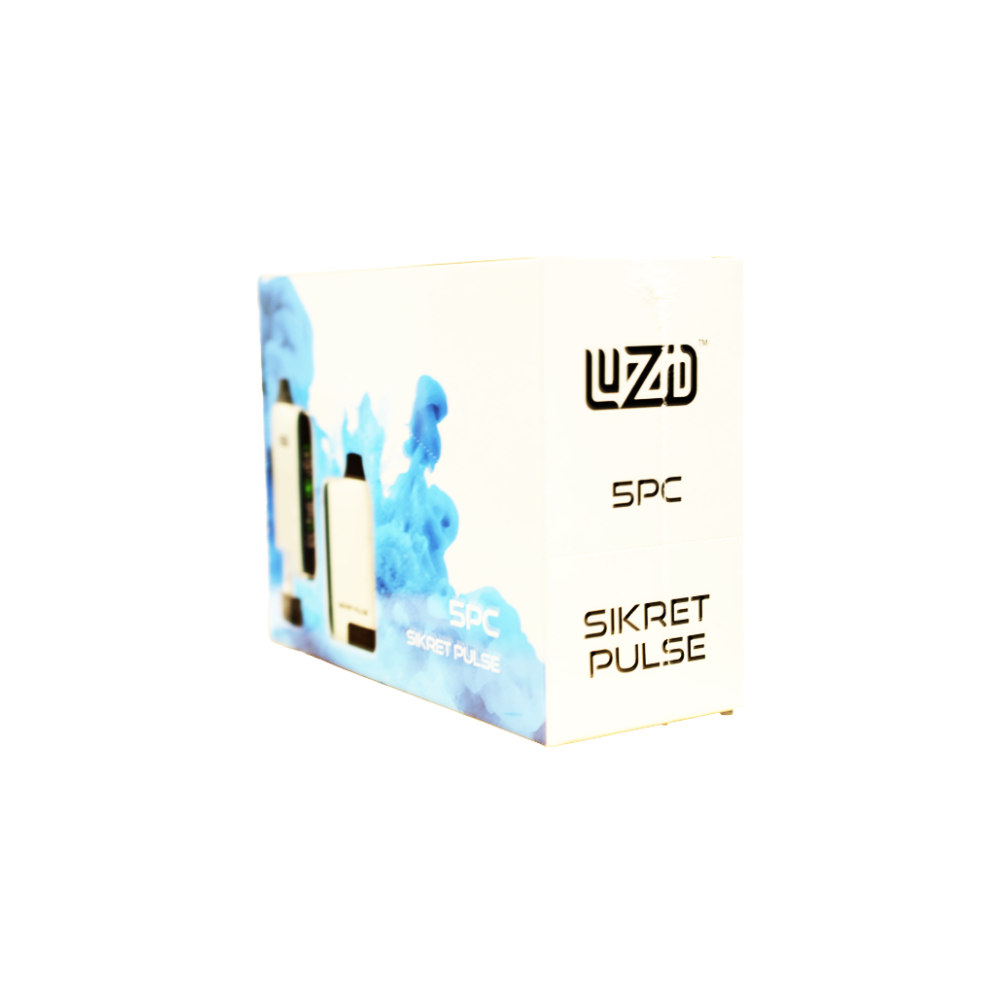 Luzid Sikret Pulse Pod System White with packaging