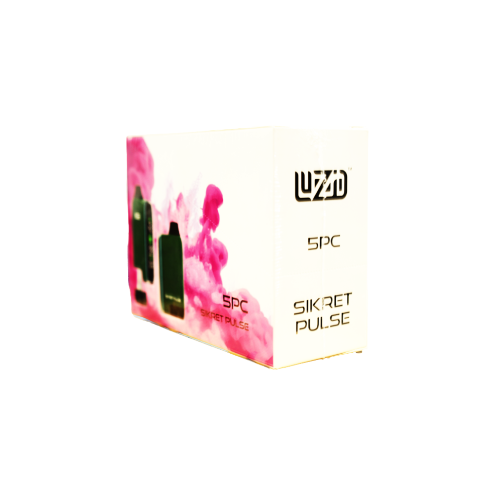Luzid Sikret Pulse Pod System Green with packaging