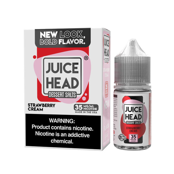 Strawberry Cream Juice Head Salts 30mL with packaging