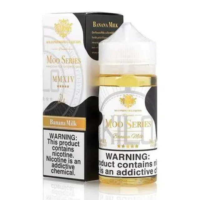 Moo - Banana Milk Kilo 100mL with packaging