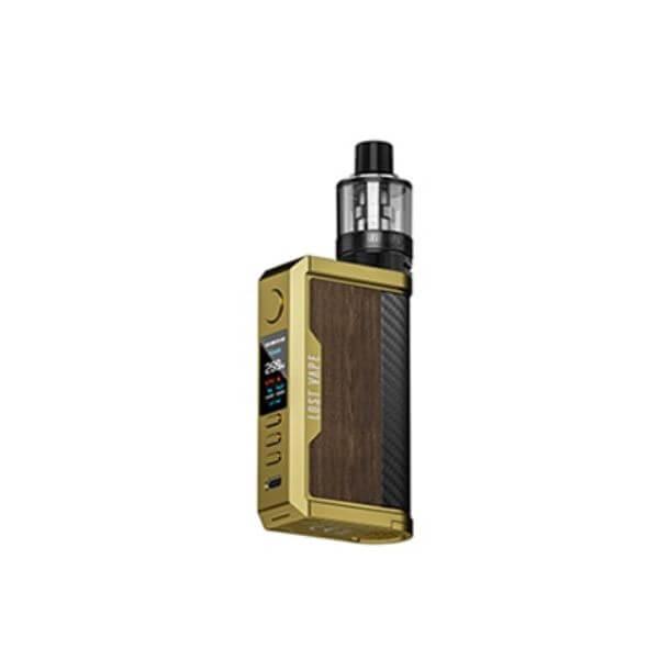 Lost Vape Centaurus Quest Starter Kits (UB Max Pod Tank Vrs.) Gold/Teak Wood