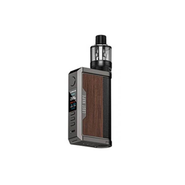 Lost Vape Centaurus Quest Starter Kits (UB Max Pod Tank Vrs.) Gunmetal/Walnut Wood