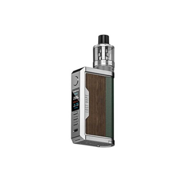 Lost Vape Centaurus Quest Starter Kits (UB Max Pod Tank Vrs.) SS/Teak Wood