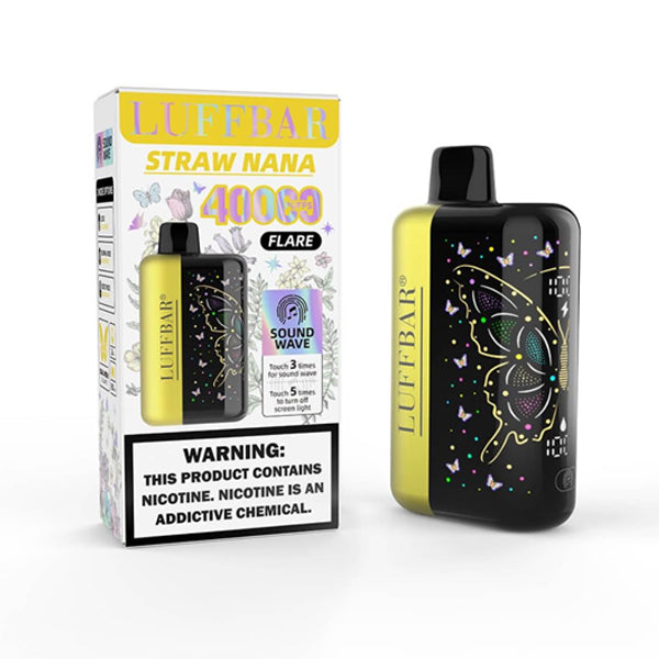 Luffbar Disposable straw nana with packaging