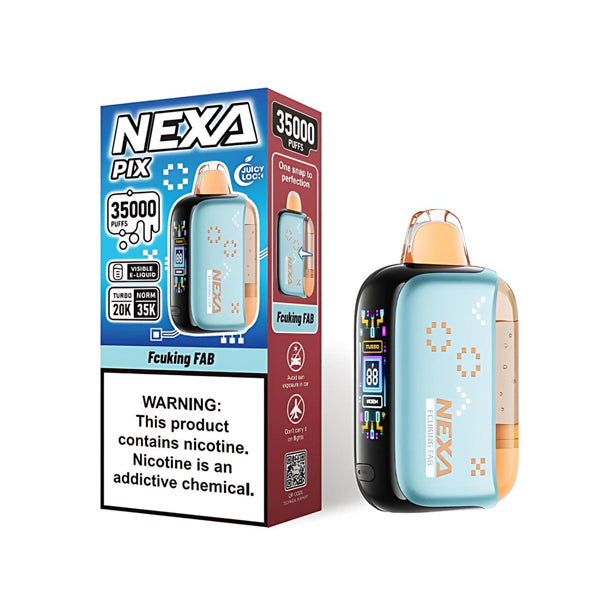 NEXA PIX Disposable fcuking fab with packaging