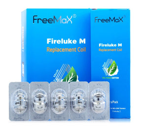 FreeMax TX Replacement Coils Fireluke 2 Tank (Pack of 5) with packaging