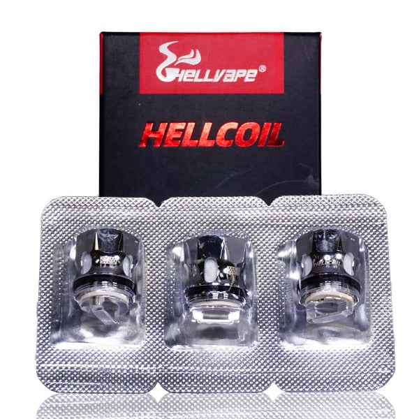 Hellvape Hellcoils Replacement Coils (Pack of 3) | For the Fat Rabbit Tank with packaging