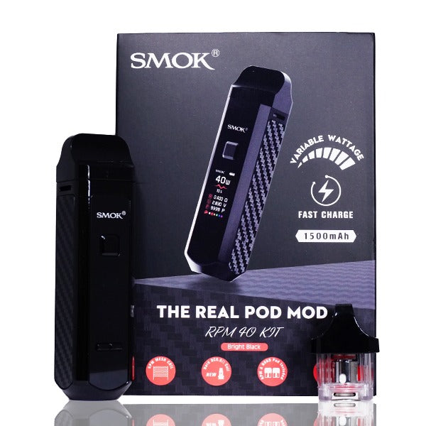 SMOK RPM40 Pod Device Kit Black with Box