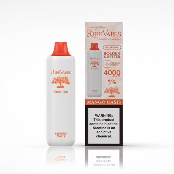 Ripe Vape Palm Plus Disposable mango oasis with packaging