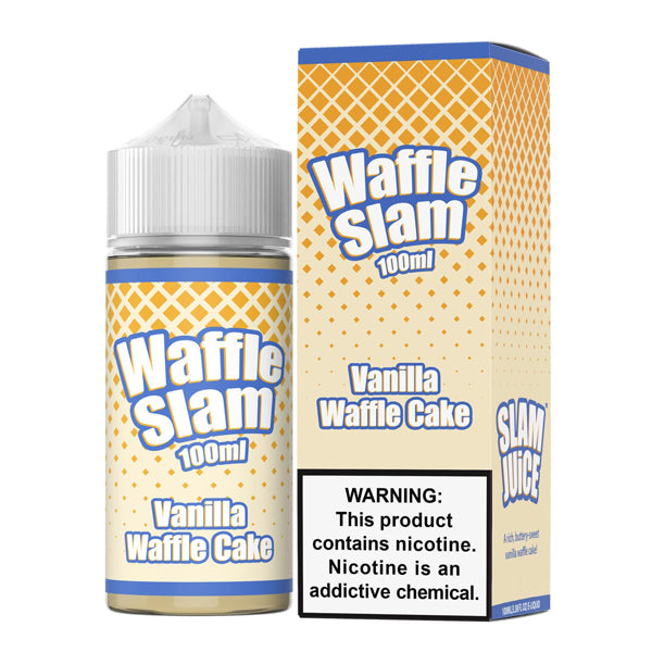 Waffle Slam Slam Juice 100mL with packaging