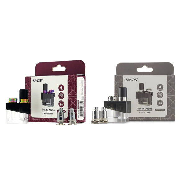 SMOK Trinity Alpha Replacement Pod Set group photo