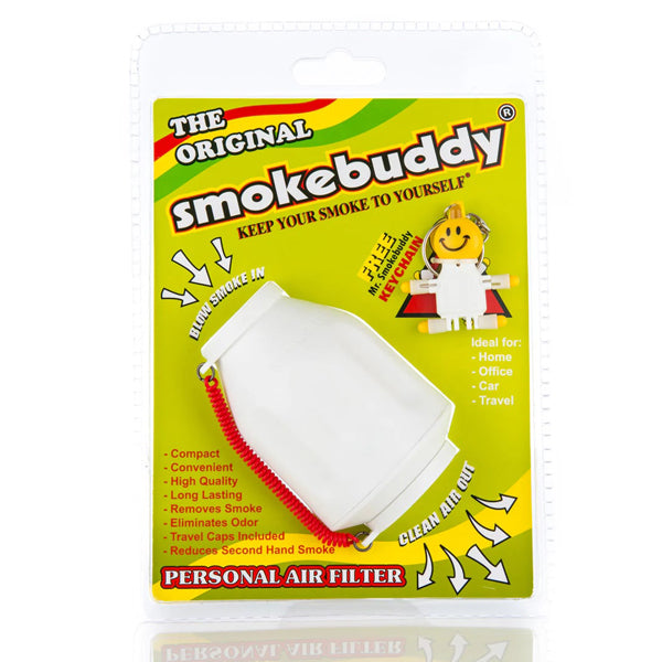 Smokebuddy (Air Filter) Original Personal Air Filter white packaging