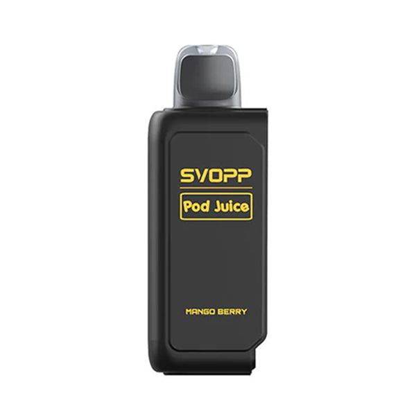 SVOPP Pod Juice E-Cig Disposable 30000 Puff 13mL 50mg mango berry