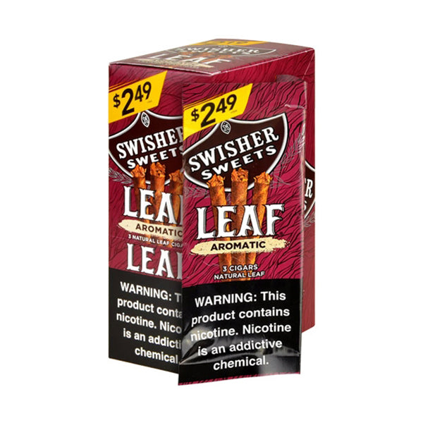 Swisher Sweets (Cigar) Leaf aromatic packaging