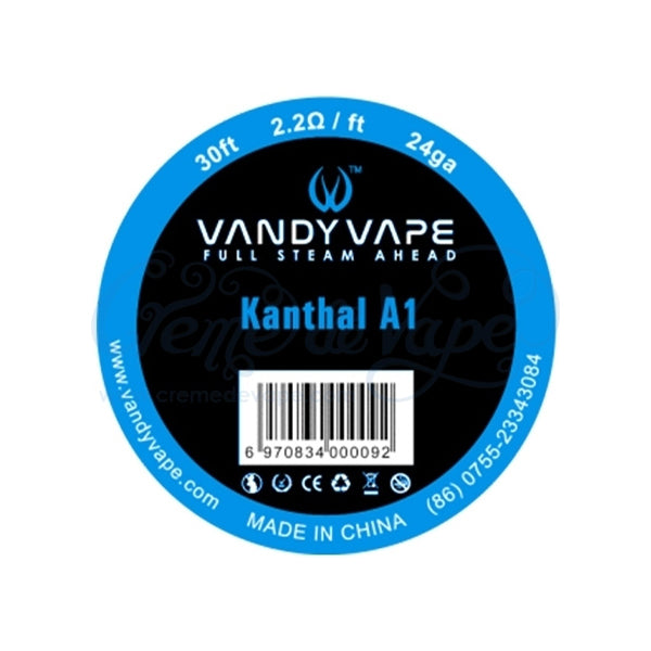 Vandy Vape Build Wire (Wire Spools)(30ft) Kanthal A1 2.2ohm