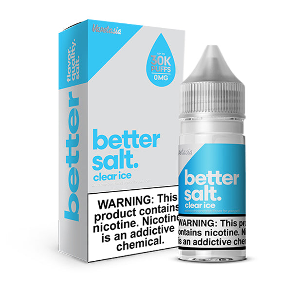 Clear Ice Vapetasia Better Salts 30mL with packaging