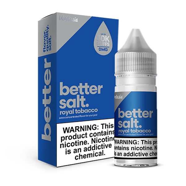 Royal Tobacco Vapetasia Better Salts 30mL with packaging
