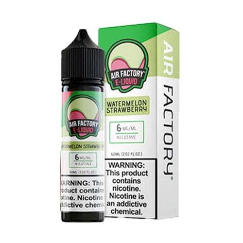 Watermelon Strawberry by Air Factory E-Juice 60mL 6mg bottle with packaging