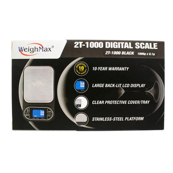 WeighMax (Scale) 2T-100 Digital Scale black packaging