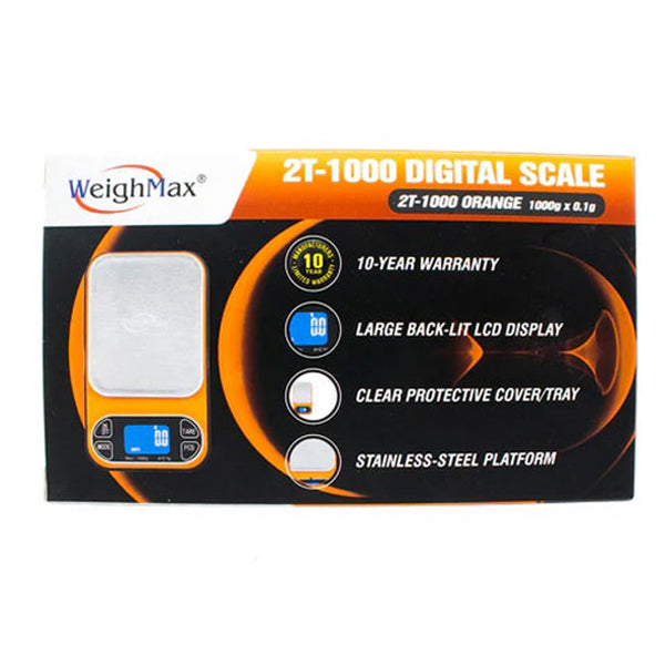WeighMax (Scale) 2T-100 Digital Scale orange packaging