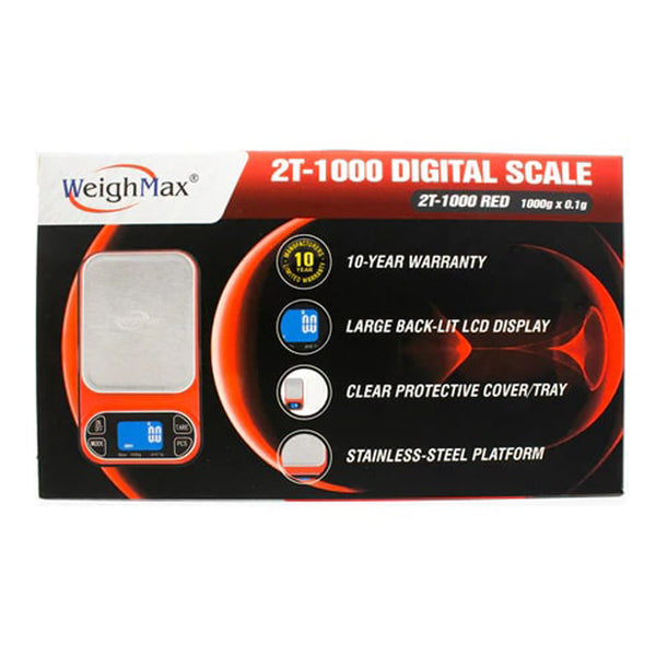WeighMax (Scale) 2T-100 Digital Scale red packaging