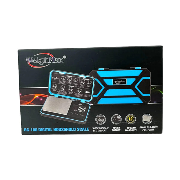 WeighMax (Scale) RG-100 blue packaging