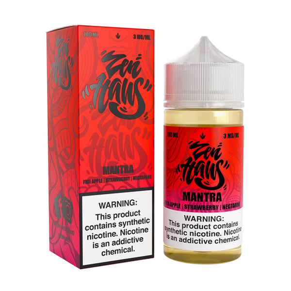 Mantra Zen Haus 100mL with packaging