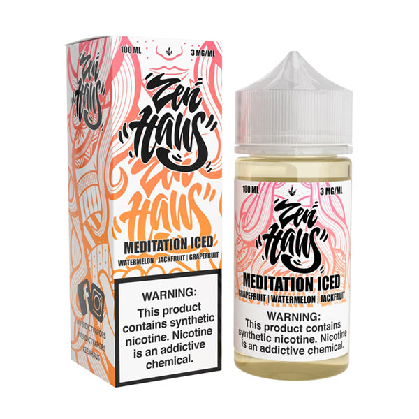 Meditation Ice Zen Haus 100mL with packaging