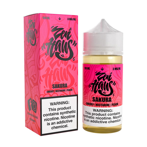 Sakura Zen Haus 100mL with packaging