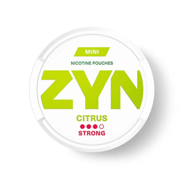 ZYN Nicotine Pouches citrus mini strong