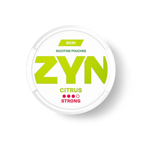 ZYN Nicotine Pouches eu edition citrus mini strong