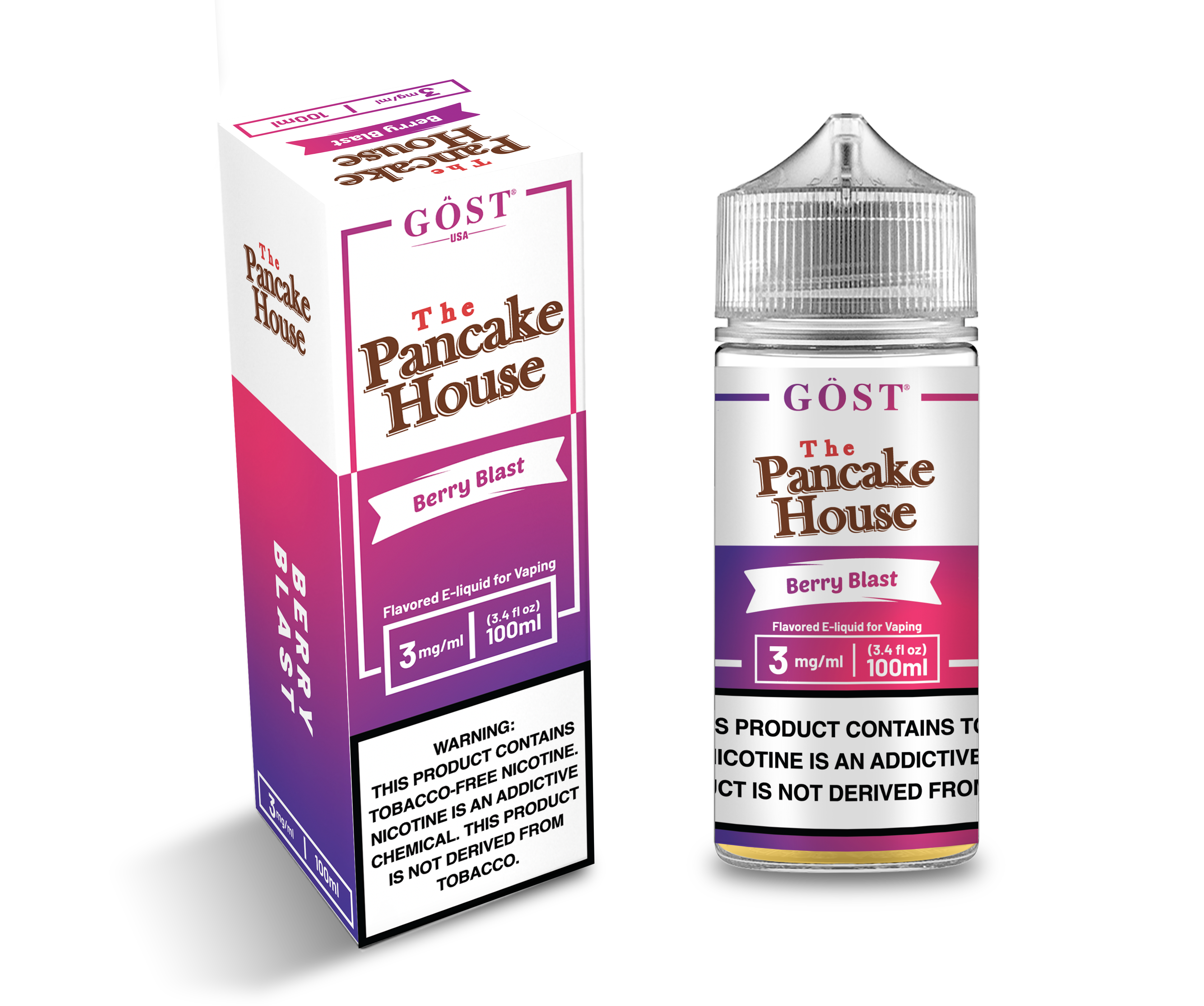 Berry Blast by GOST The Pancake House Series 100mL With Packaging