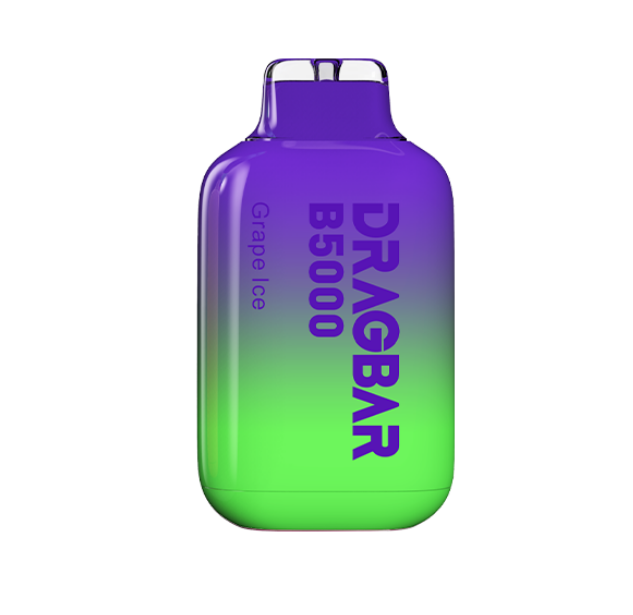 DRAGBAR B5000 Disposable | 5000 Puffs | 13mL | 50mg Grape Ice