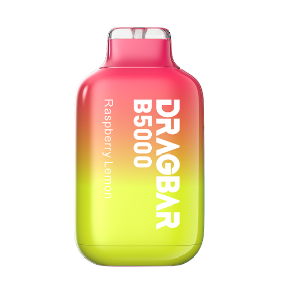 DRAGBAR B5000 Disposable | 5000 Puffs | 13mL | 50mg Raspberry Lemon 2