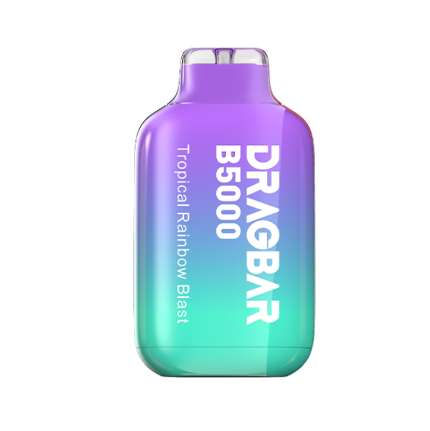DRAGBAR B5000 Disposable | 5000 Puffs | 13mL | 50mg Tropical Rainbow Blast