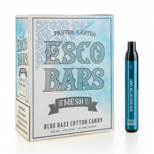 Esco Bars Mesh Disposable | 2500 Puffs | 6mL Blue Raz Cotton Candy