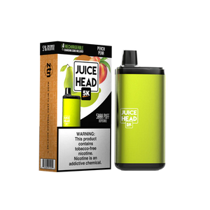 Juice Head 5K Disposable | 14mL | 50mg Peach Pear with Packaging