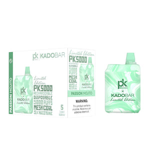 KadoBar PK5000 5000 Puffs 14mL 50mg Disposable Passion Mojito with Packaging
