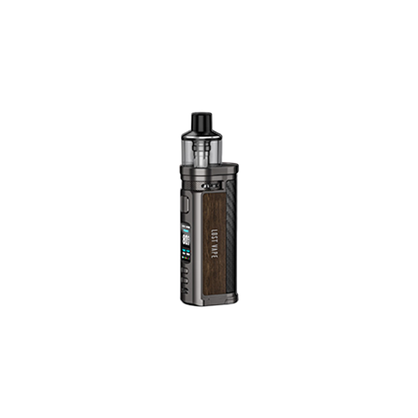 Lost Vape Centaurus Q80 Pod Mod Gunmetal Carbon Fiber