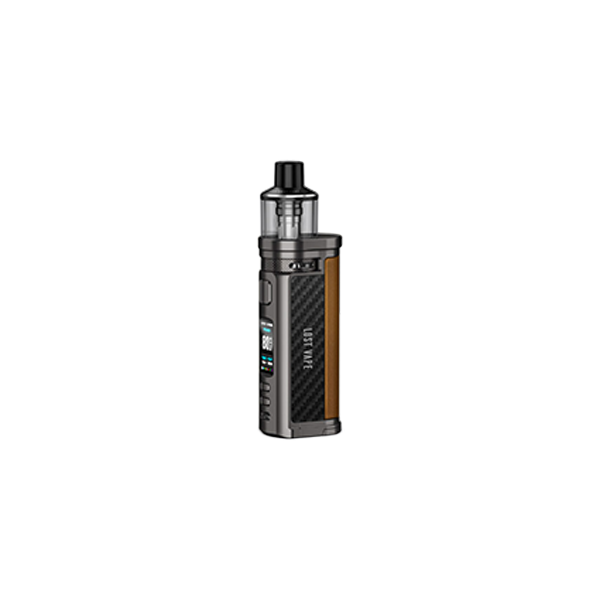 Lost Vape Centaurus Q80 Pod Mod Gunmetal Teak Wood