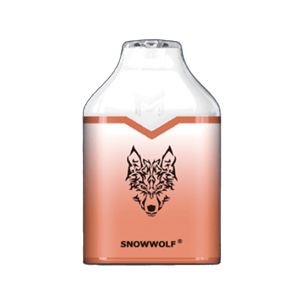 Snowwolf Mino Disposable | 6500 Puffs | 16mL Peach Ice