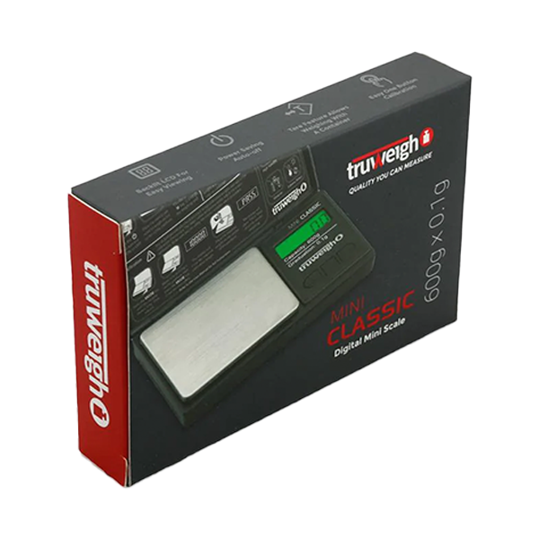 Truweigh Mini Classic 600 x 0.1 Scale with Packaging