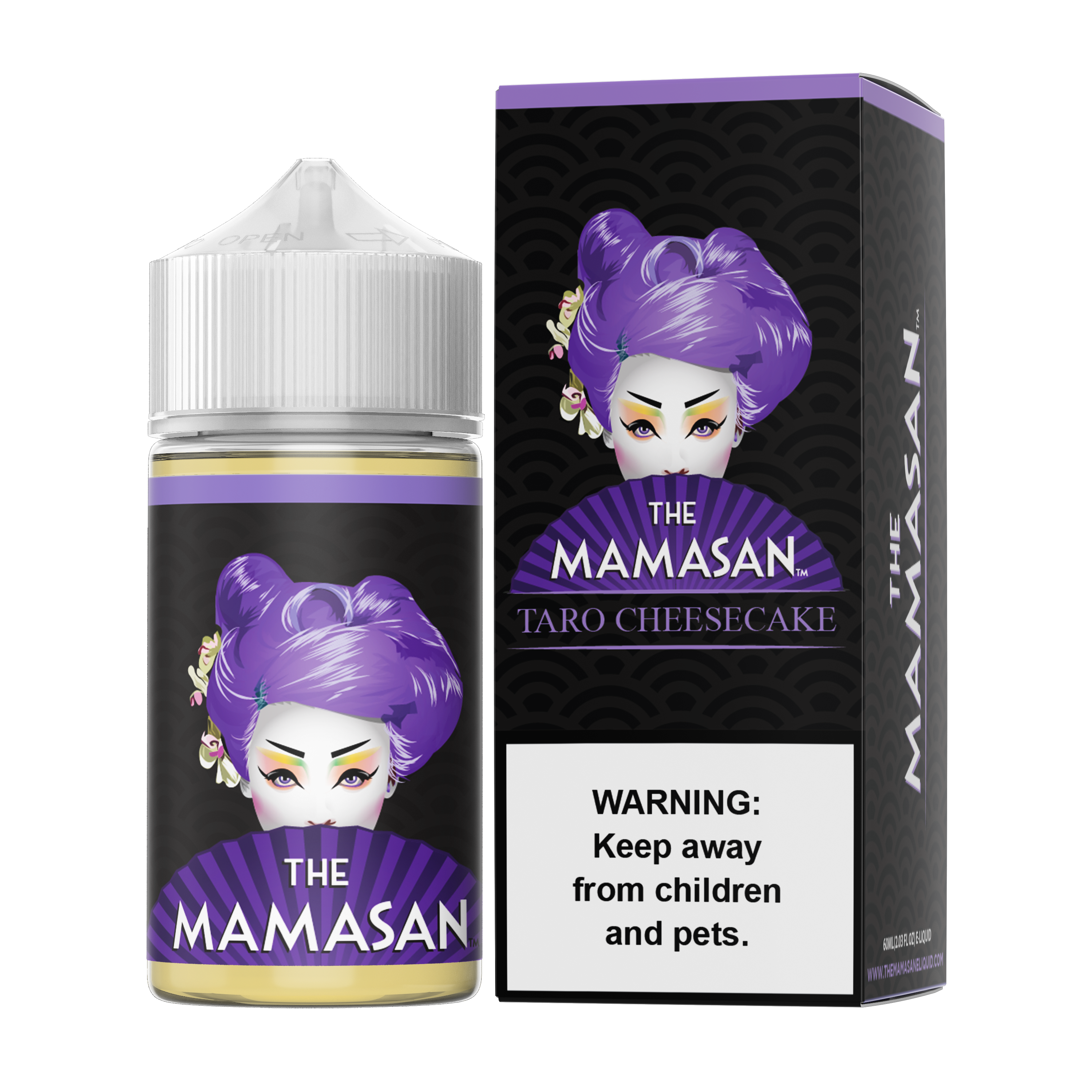 Taro Cheesecake (Purple Cheesecake) by The Mamasan Series | 60mL With Packaging