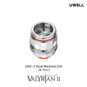 Uwell Valyrian 2 UN2-2 Dual Mesh 0.14 ohm Replacement Coil