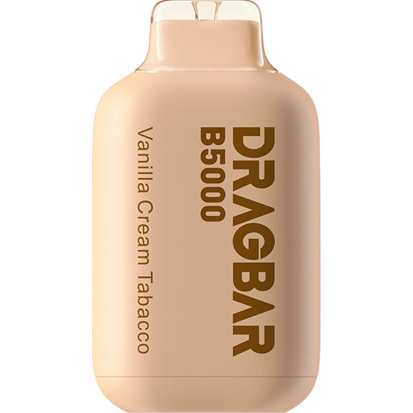 DRAGBAR B5000 Disposable | 5000 Puffs | 13mL | 50mg Vanilla Cream Tobacco
