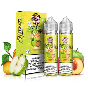 Apple Peach Sour by Finest Sweet & Sour 120ml with Packaging