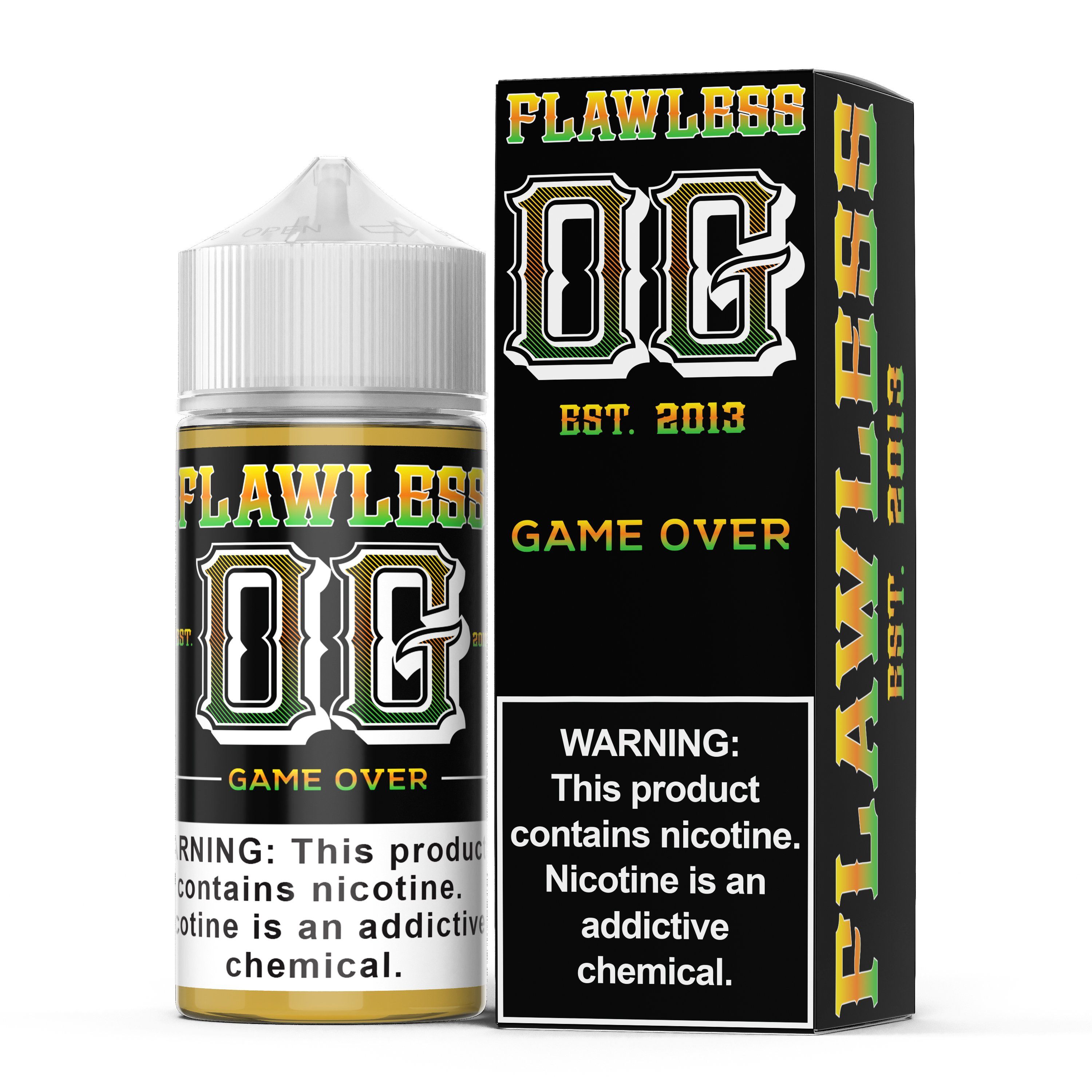 Game Over by Vape.com OG E-Liquid 100ml with Packaging