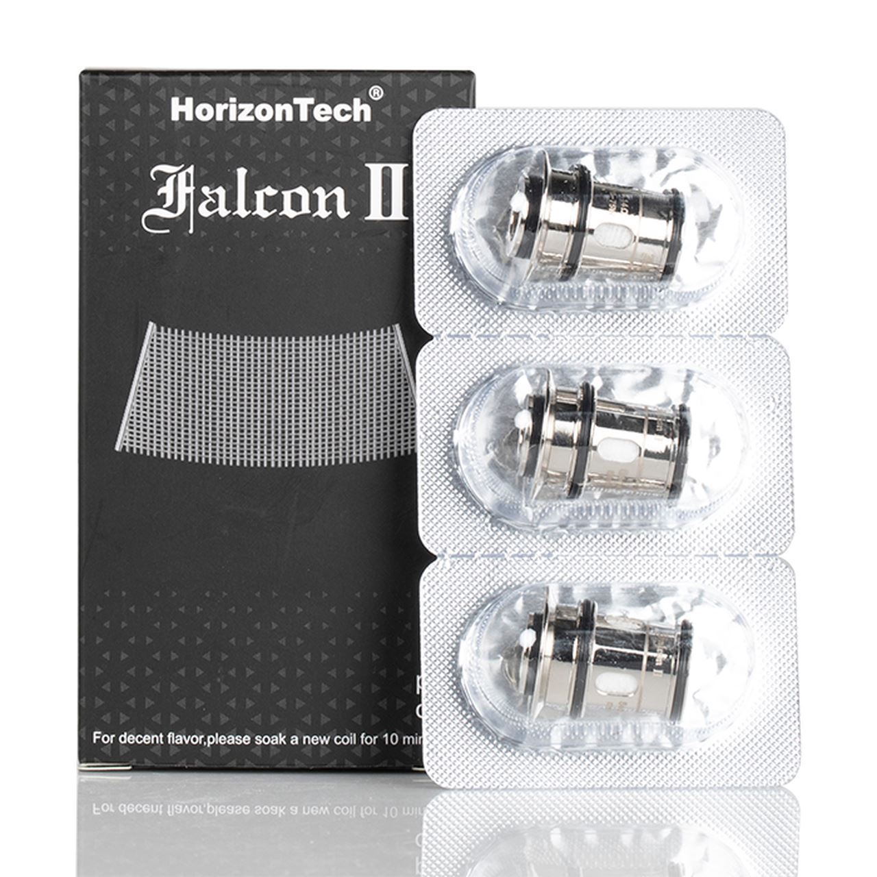 Horizon Falcon 2 Coils (3-Pack) Sector Mesh 0.14ohm with Packaging
